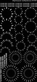 №057 шкалы цифры чёрный